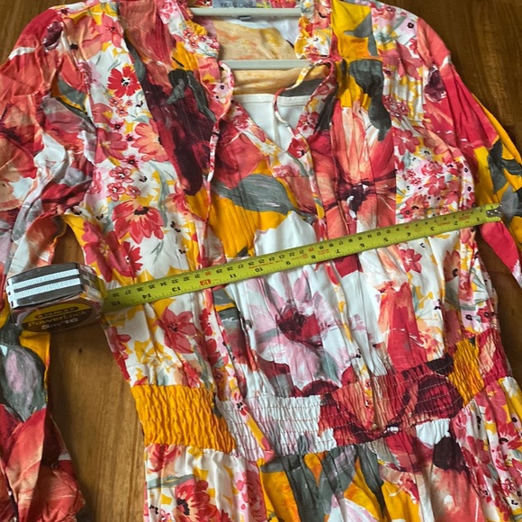 Floral Handkerchief Dress - Picture 6 of 7